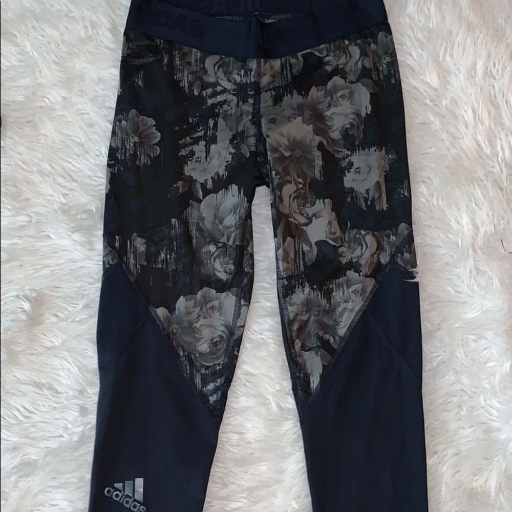 Floral Adidas Leggings